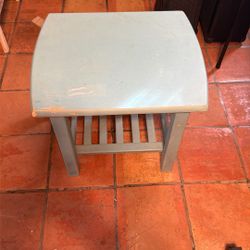 Teal Blue Table 