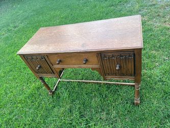 Wooden desk
