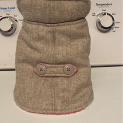 Pup Crew Girl Dog Coat XXS And Small Collar