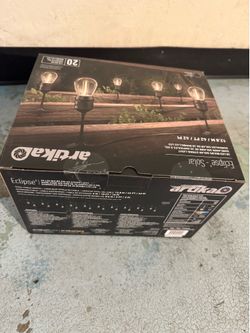 Artika Eclipse Solar 20 LED Bulbs String Light, 42 ft