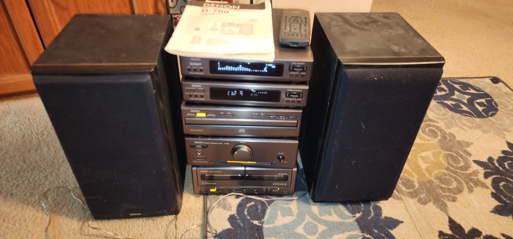 Denon Dsp 700 Stereo System