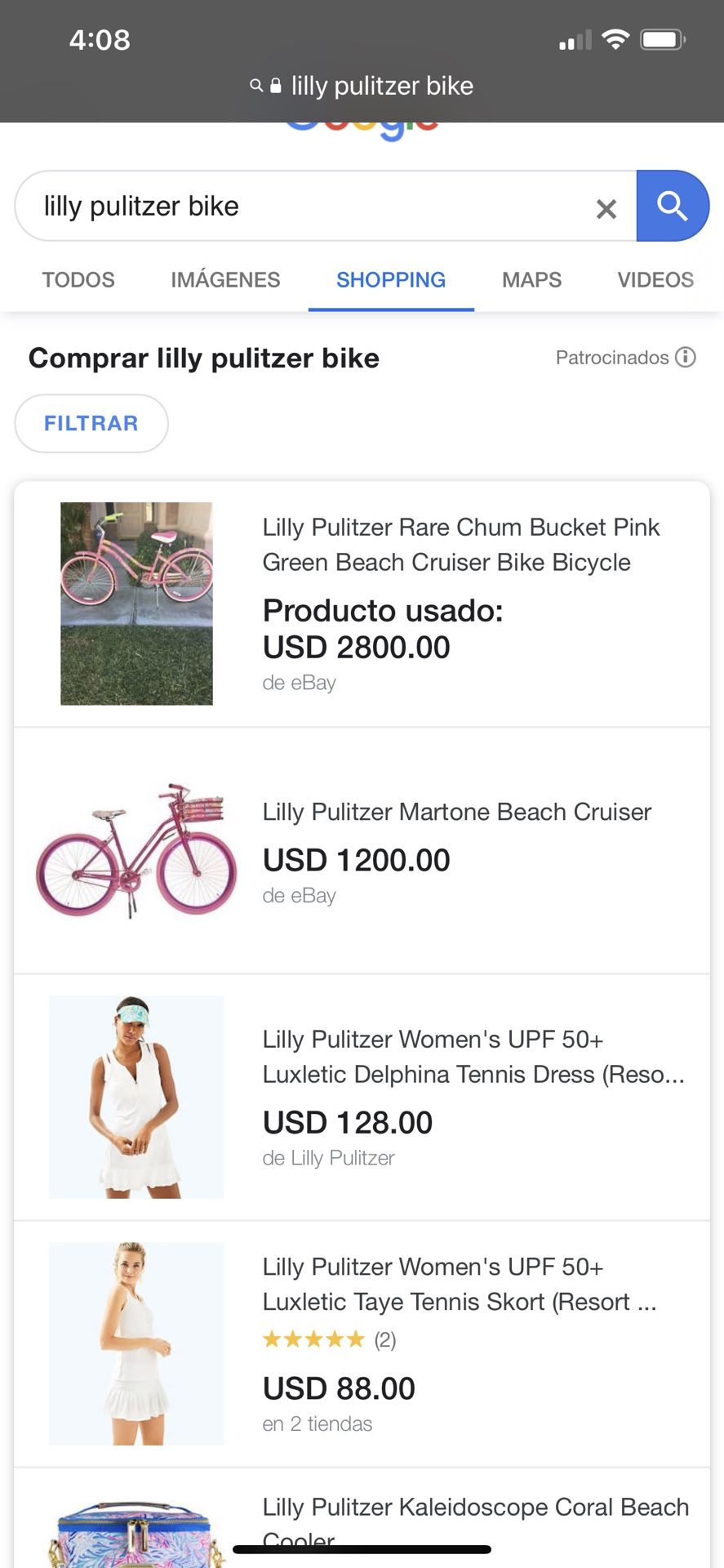 Lilly Pulitzer Bike