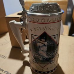 Lou Gehrig Longton Crown Ceramic Stein  All Stars Sluggers 