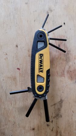 Dewalt 8 piece locking hex set