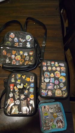 Disney Pins (Cases Included)