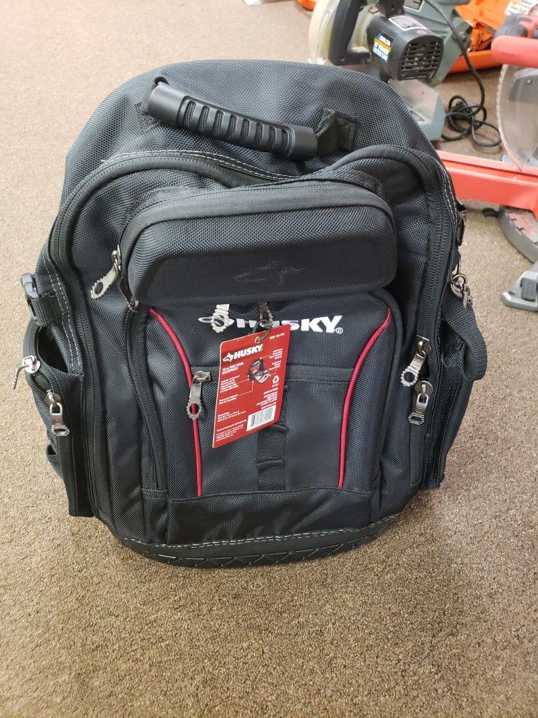 NEW Husky 16" Pro Tool Backpack 1005 144 941