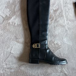 Mk Leather Boots