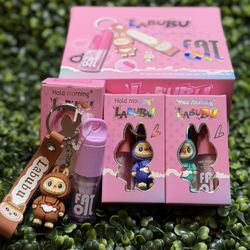 Labubu Lip Gloss Key Chain 