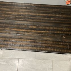 Wooden table with Wheels