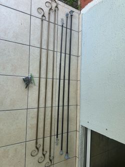 Curtain rods