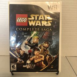 LEGO Star Wars - The Complete Saga (Wii, 2007) CIB 
