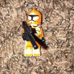Lego Star Wars Orange Bomber Minifigure