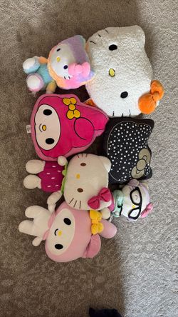 Sanrio/Hellokitty Plushies 