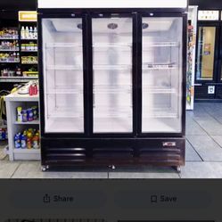3 Door Commercial Cooler 