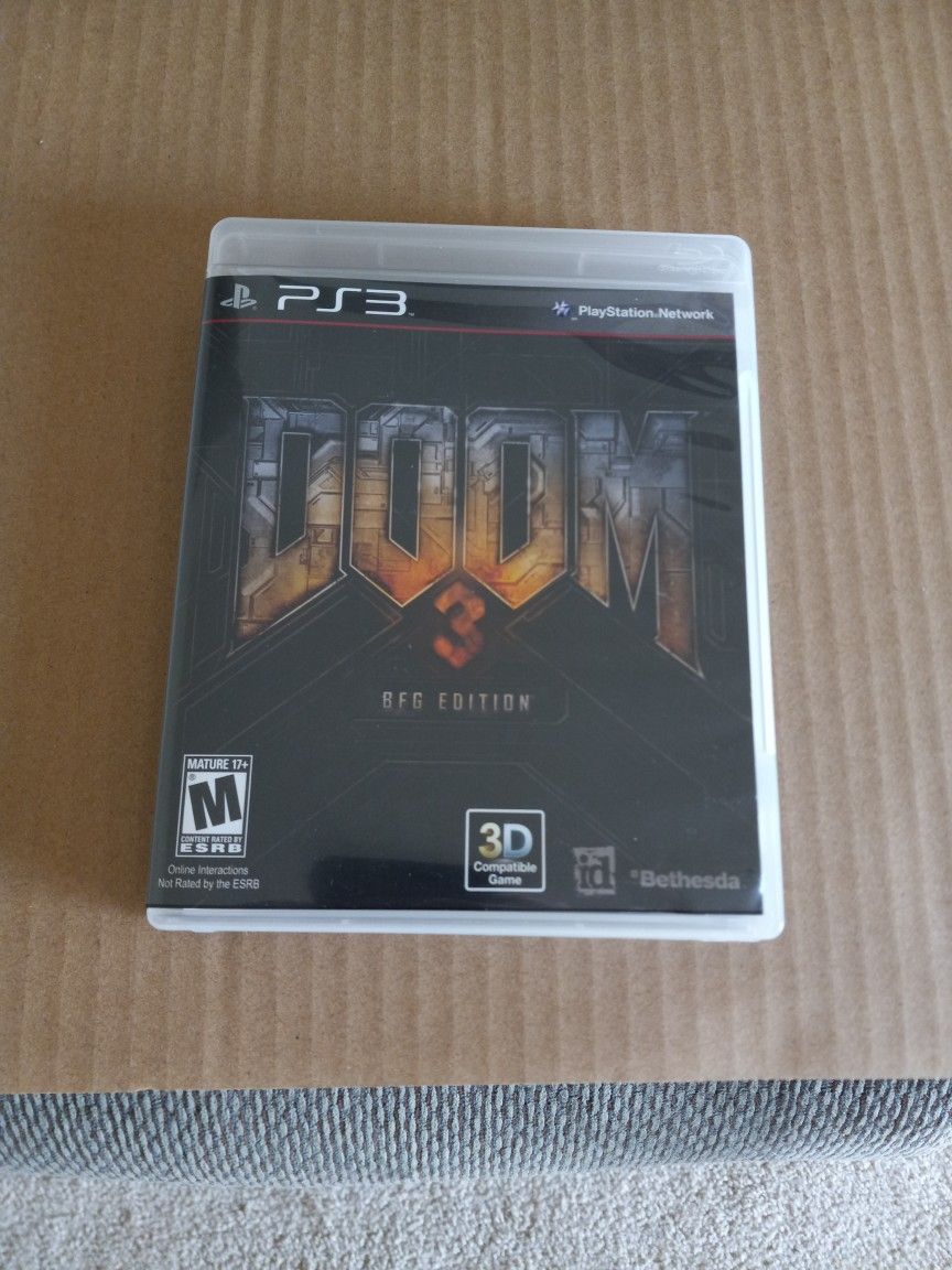 Doom. BFG Edition. For Ps3