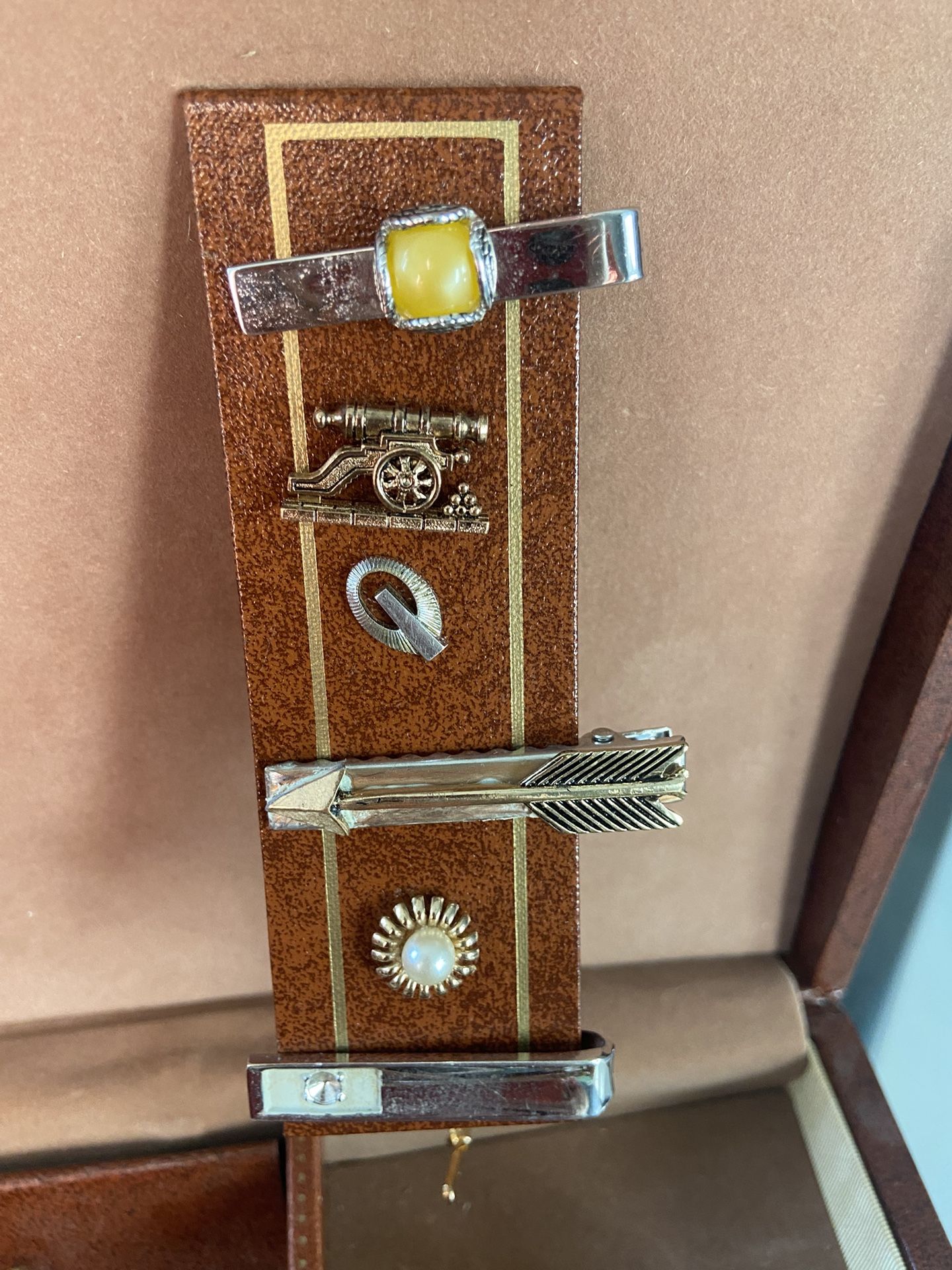 Vintage Tie Pins And Clips 