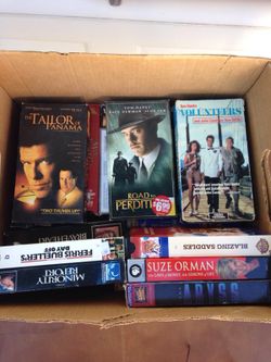 VHS assorted movies $.50each