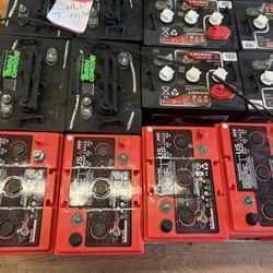 Golf Cart Batteries-$90
