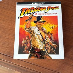 Indiana Jones 4K Movie Box Set 