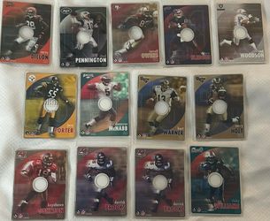 2003 NFL CD Cardz 13-Piece Lot – Warner, Owens, Woodson & More