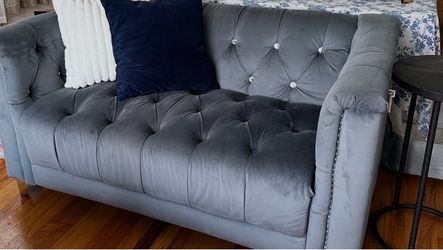 Velvet sofa-2 seater