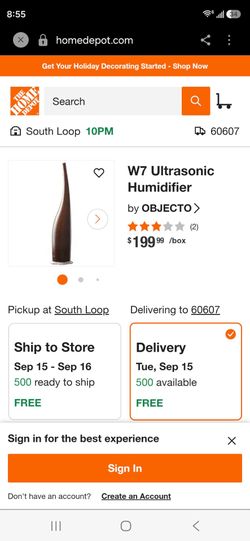 Humidifier diffuser