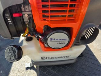 Husqvarna 150BT  51cc gas-powered backpack leaf blower...new condition.