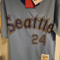 Ken Griffey Jr Seattle Marines Classic Baseball Jersey/small 