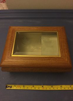 Wooden music box