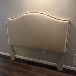 Queen Size Fabric Headboard 