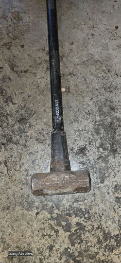 Sledgehammer/ ridged and shop vac vaccum/ shovel/ heavy duty wire cutter