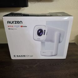 Aurzen D1 air Smart Portable Projector with WiFi and Bluetooth