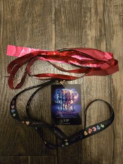 Sailor Moon live musical Usa tour lanyard vip badge keychain ribbon tape concert anime manga figuarts goku tuxedo mask princess serenity zero proplica