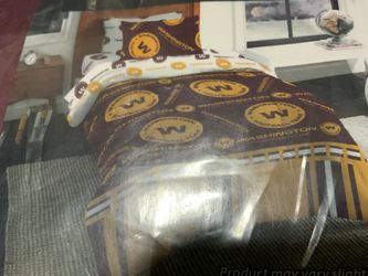 WASHINGTON COMMANDERS 5 PEICE BED  SET