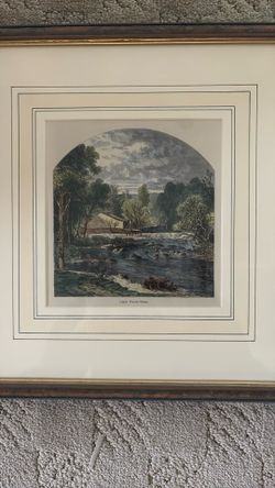 Hagley DuPont Powder Works Print 14 x14 Inches 