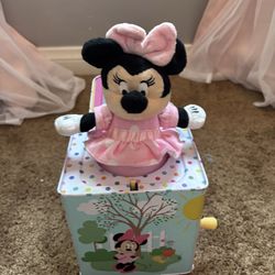 Minnie jack in the box toy