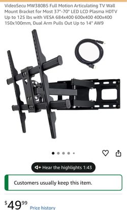 TV mount 37-70”