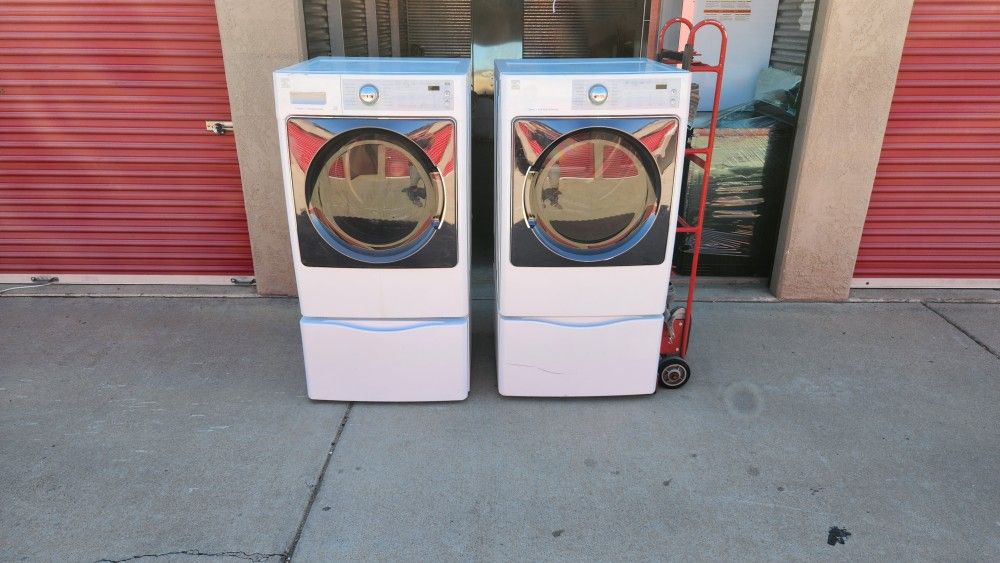 Kenmore Xl Washer And Gas Dryer Set 