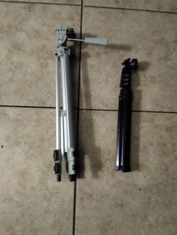 $30 Two Samsonite tri pod and ubeesize tripod