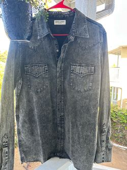 Saint Laurent Western Denim Shirt