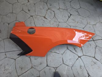 2020 to 2025 corvette c8 rear fender quarter  panel .left. driver side stingray