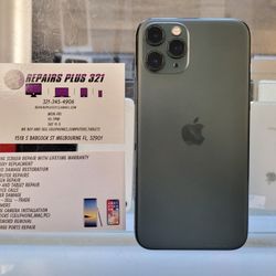 Green iPhone 11 Pro 256gb AT&T Cricket Net10 Straight Talk