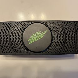 Bluetooth Speaker with Mountain Dew Logo