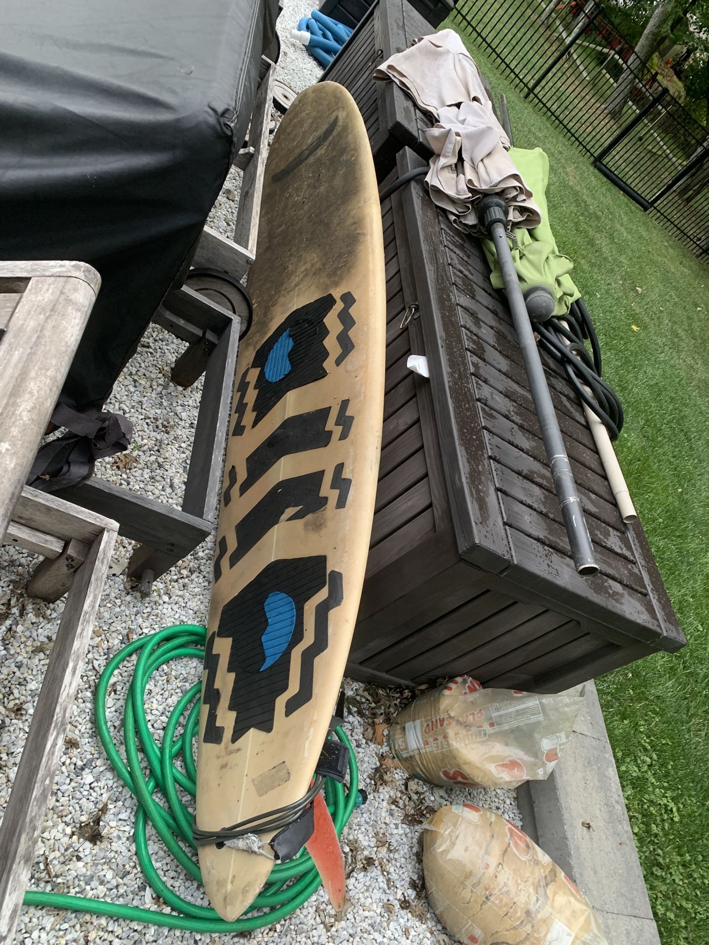 JB Saunders Long Surf Board