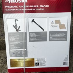 Pneumatic flooring nailer / stapler