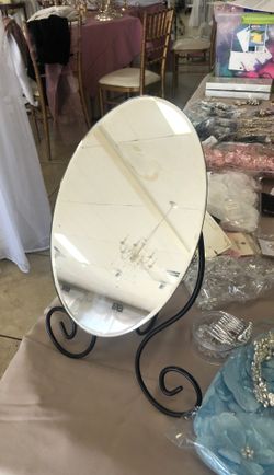 Table Decorative Mirror- about 14 in tall