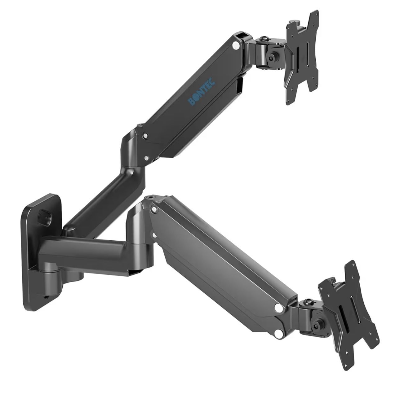 Dual monitor drywall mount