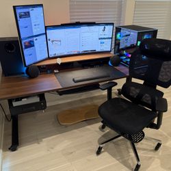 🪵 Premium Standing Desk Setup – Uplift V2 + Balolo Shelf 