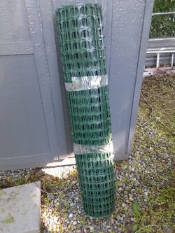 Green Plastic Mesh Fencing