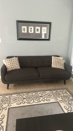 Couch + pillows